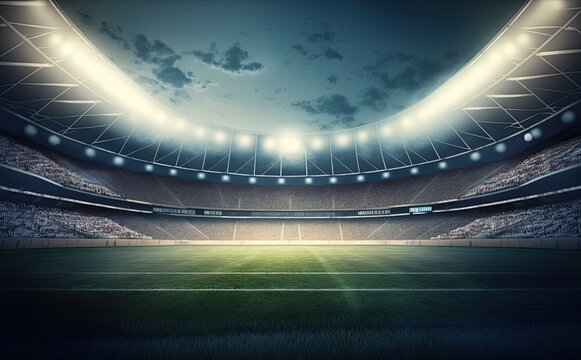 Football stadium Generative AI