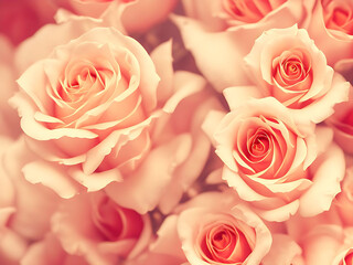 Fototapeta na wymiar Rose flower fo background. Generative ai