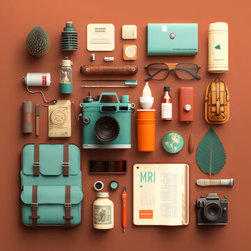 Perfect Explorer Objects Knolling