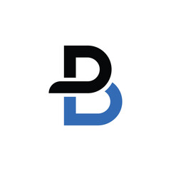 creative logo letter DB Logo