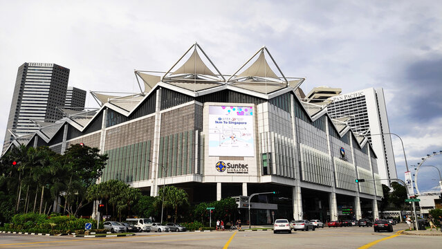 Suntec City Convention and Exhibition Centre in Singapore