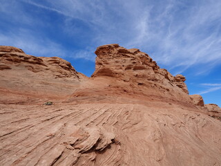 Fototapeta na wymiar Beehive rocks in Utah