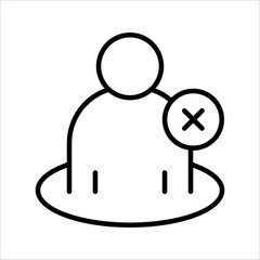 hiring icon. Thin line recruitment icon from startup and strategy collection. on a white background. Editable rent symbol for web and mobile use.