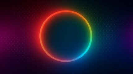 Obraz premium Gradient glow light modern gradient frame background blur pattern Generative AI