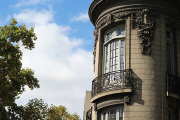 Fototapeta na wymiar arquitetura antiga no centro da cidade de Montevideo