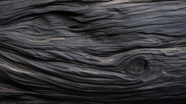 African Blackwood Driftwood Texture Background - generative ai