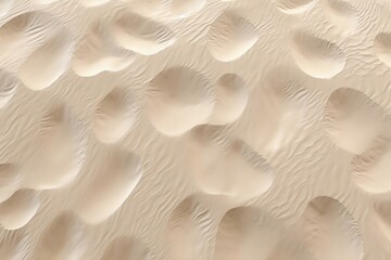 White sand and dunes texture abstract background AI