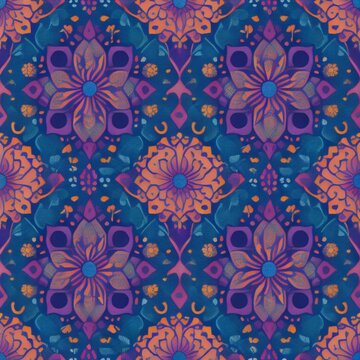 pattern criativo, criado por Intelig&ecirc;ncia artificial.