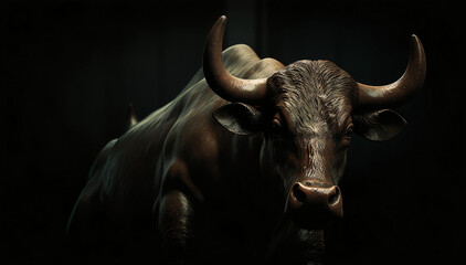 Naklejka premium Signs of a Bull Market: Understanding the Key Indicators of a Strong Economy and Positive Investor Sentiment