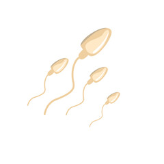 Sperm vector icon