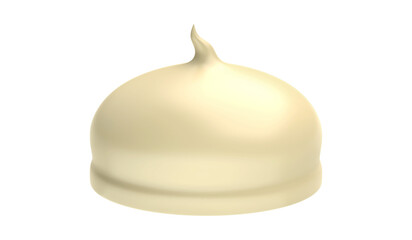 White chocolate coate marshmallow