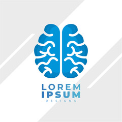 Gradien brain logo templates. smart brain logo design for company 