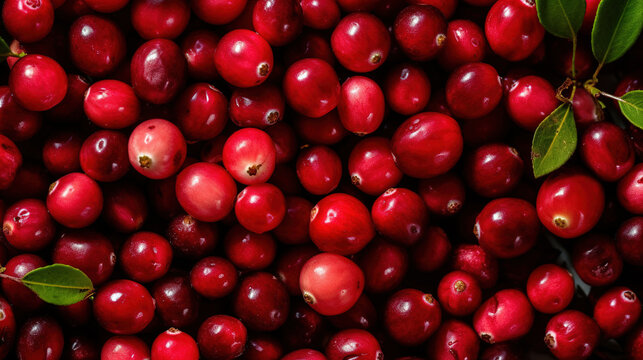 Fresh Cranberry, Juicy Delights, A Fresh Fruit Mockup for Your Product Design - Generative AI