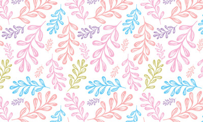 Bright Pastel Seamless Pattern