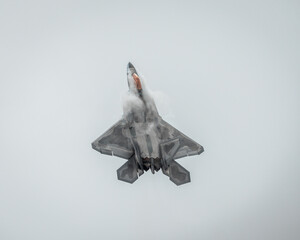F-22 Raptor Air Show Demo Flyover