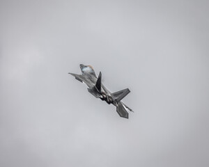 F-22 Raptor Air Show Demo Flyover