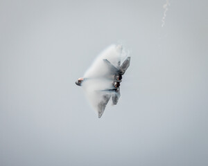 F-22 Raptor Air Show Demo Flyover
