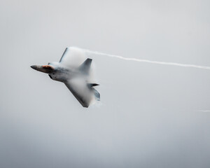 F-22 Raptor Air Show Demo Flyover