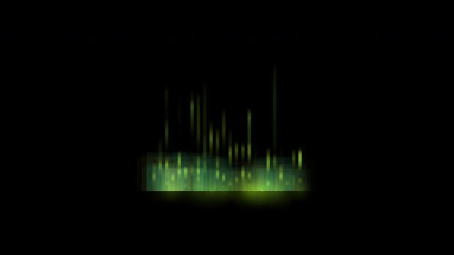 Data transmitter, an animated futuristic sci-fi or HUD element. The shot is 4k 24p and includes a MATTE for the alpha channel. - Powered by Adobe