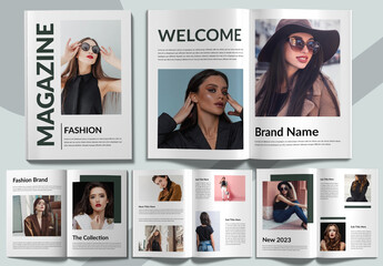 Fashion Magazine Design Template