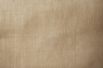 Naklejka na ściany i meble plain canvas fabric texture, papyrus. generative AI 