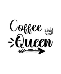 Fototapeta premium Coffee SVG Bundle, Coffee Quotes SVG file, Coffee funny SVG, coffee svg for cricut silhouette, cut file, cricut file, png, mug svg
