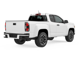 Pickup Truck Isolated