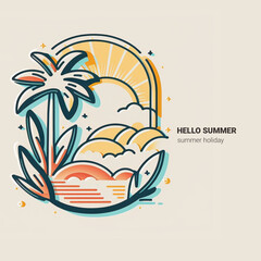 Vector logo of Summer