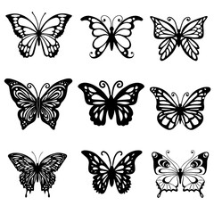 Butterfly Bundle svg, Butterfly svg, butterfly wings svg, wings, wings svg, wing vector, butterfly vector, butterfly png, butterfly, Svg files for Cricut