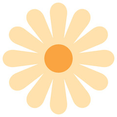 Daisy Flower Groovy