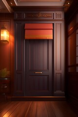 Door in the house Generative Ai