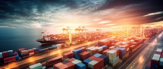 Global business, many containers. Generative AI