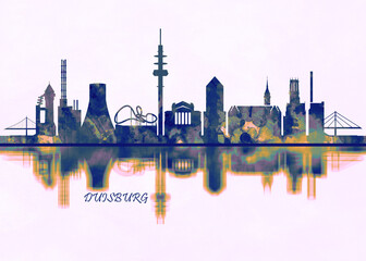 Duisburg Skyline