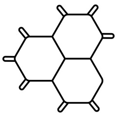 Modern design icon of compound 