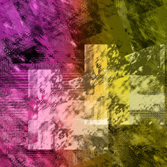 Obraz premium Abstract halftone grunge texture background image.