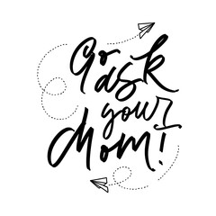 Obraz premium Dad lettering 