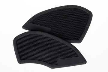 Rubber lining for tank fuel motorcycle on a white background