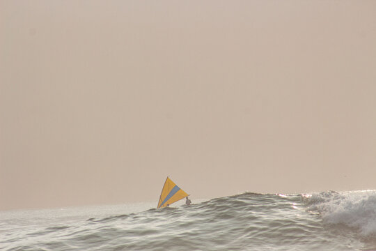ship in the sea