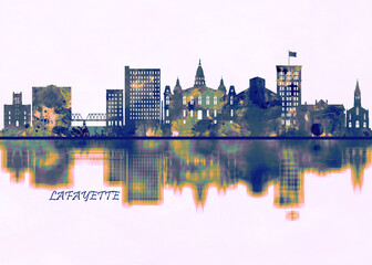 Lafayette Skyline