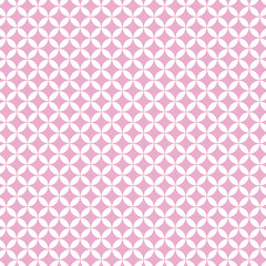 花七宝模様　ピンク　M