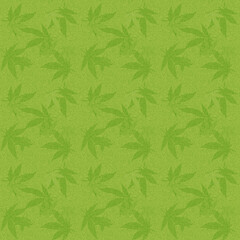 Abstract cannabis leaf design background image.