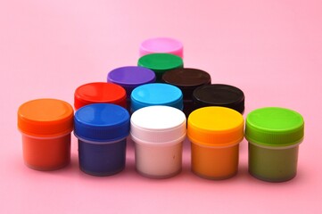 plasticine isolated on white