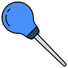 A perfect design icon of pushpin 