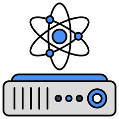 Ab icon design of science 
