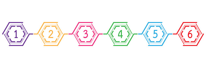 Infographic used for detailed reports of all 6 topics.