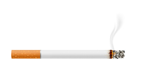 Dangers of smoking effect on human teeth. Dental care concept. Stop smoking, World No Tobacco Day. Icon 3D file PNG