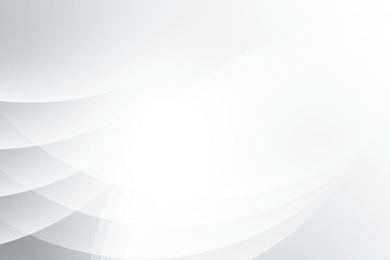 Abstract  white and gray color, modern design stripes background with geometric round shape. Vector illustration.