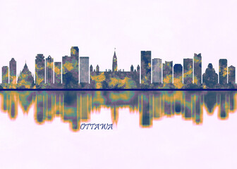 Obraz premium Ottawa Skyline