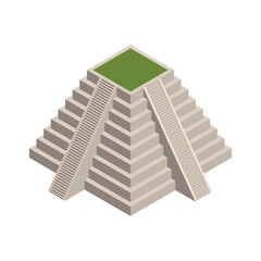 Isometric Maya Pyramid