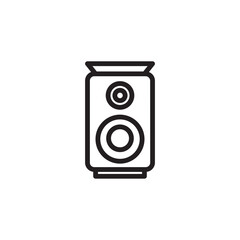 Speaker Sound Bass Outline Icon